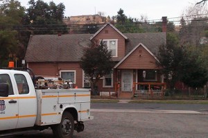 Bullock's home after it received a new paint job. (Credit: Union Pacific Railroad)