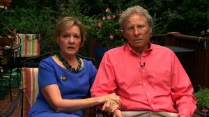 Parents of slain journalist Alison Parker, Barbara and Andy Parker, spoke to CNN on gun control Sunday, Aug. 30, 2015. (Credit: CNN)