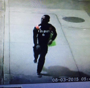 L.A. airport police tweeted this photo of Sihon Ange Ismael Kone after he went missing on Aug. 3, 2015. 