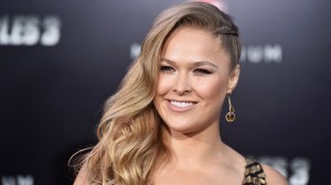 Ronda Rousey attends Lionsgate Films' 'The Expendables 3' premiere at TCL Chinese Theatre on August 11, 2014. (Credit: Frazer Harrison/Getty Images)