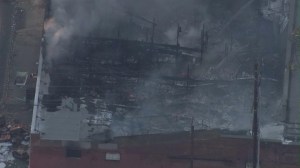 Hours after it broke out, the fire was declared a knockdown, fire officials said shortly before 7:45 a.m.