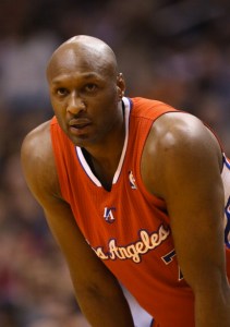 Lamar Odom #7 of the Los Angeles Clippers during the NBA game against the Phoenix Suns at US Airways Center on January 24, 2013 in Phoenix. (Credit: Christian Petersen/Getty Images) 