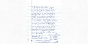 Moments in Time is selling prison letters from Tupac Shakur. (Credit: http://momentsintime.com)