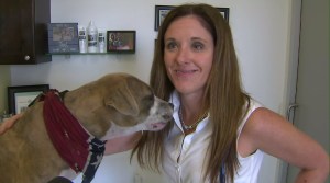 Dr. Keri Berka of Happy Tails Animal Hospital talked about Corona on Oct. 14, 2015. (Credit: KTLA)