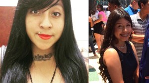 Gabby Calzada, left, and, Briana Gallegos are seen in photos from Facebook and a GoFundMe page. 