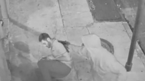 Security camera video shows a man shooting a Tulane University medical student in the stomach on Nov. 20, 2015. (Credit: New Orleans Police Department)