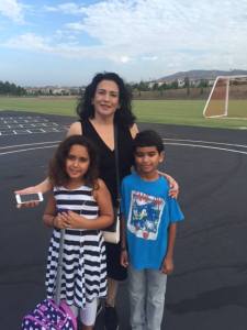 Irvine police provided this photo of Shahrzad Talieh and her two children, Shiraz Dejbakhsh, left, and Pasha Dejbakhsh.