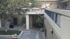 The entrance to the cafeteria at Riverside City College allegedly targeted by Syed Farook and Enrique Marquez. (Credit: Richard Winton / Los Angeles Times)