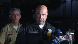 San Bernardino Police Department Chief Jarrod Burguan speaks during a news conference on Dec. 3, 2015 in San Bernardino. (Credit: KTLA)