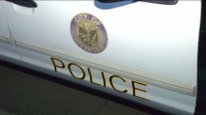 An investigation was underway after a 19-year-old woman was struck by a female driver in Riverside on Dec. 15, 2015. (Credit: KTLA)