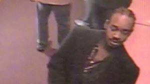 Police released surveillance footage showing a man they say killed another man outside The Standard hotel in downtown L.A. on Dec. 13, 2015.