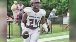 Zaevion Dobson, a 15-year-old high school football player, was killed on Dec. 17, 2015, during what police described as a random shooting. (Credit: WATE)