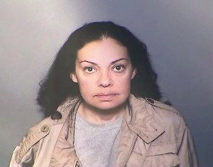 Nooshafarin Ravaghi is seen in a booking photo provided by Orange County sheriff's officials during a news conference on Jan. 29, 2016. 