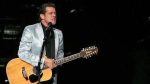 Glenn Frey performs onstage at the Andre Agassi's 10th Grand Slam for Children press conference at the MGM Grand Garden Arena on Oct. 1, 2005, in Las Vegas. (Credit: Frazer Harrison/Getty Images)