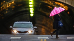 Several winter storms are expected dump up to 6 inches of rain in and around Los Angeles this week. (Credit: Irfan Khan / Los Angeles Times)