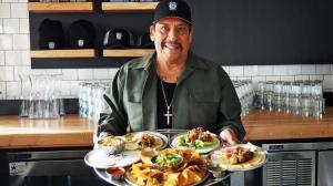 "Here, we wanted to include everybody, so we have a great vegan menu and gluten-free menu," Danny Trejo said of his new Trejo's Tacos. (Credit: Jenn Harris / Los Angeles Times)