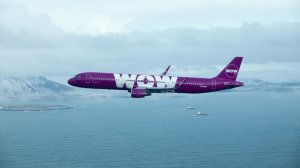 Wow Air began operating flights from Los Angeles to Iceland on June 15. (Credit: Wow Air)
