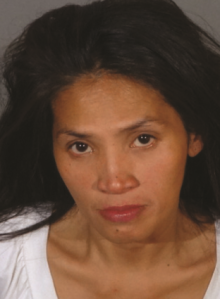 The West Covina Police Department provided this booking photo of Mary Grace Trinidad, shown during a Jan. 3, 2016, arrest.