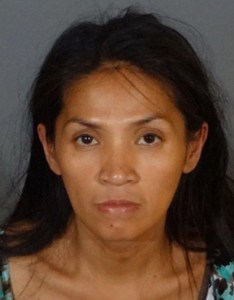 The West Covina Police Department provided this booking photo of Mary Grace Trinidad on Feb. 17, 2016, after she was arrested for allegedly abandoning a newborn at a Subway.