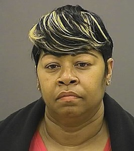 Officer Saverna Bias has been charged with assault and misconduct in office. (Credit: Baltimore Police Department)