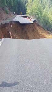 Another photo shows the state State Route 3 on March 16, 2016. (Credit: Caltrans District 2)