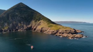 A still from a promotional video from the Tourism Industry Association for Cape Breton Island shows the island.