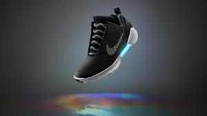 Nike has unveiled its long-awaited sneaker with self-tying "adaptive" laces. (Credit: Nike)