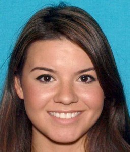 Moriah Gonzales, 20, is seen in a booking photo released by the Livermore Police Department. 