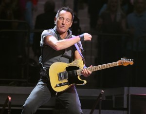 Bruce Springsteen performs onstage at Madison Square Garden on March 28, 2016 in New York City. (Credit: Jamie McCarthy/Getty Images)