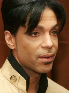 Musician Prince speaks at a media conference for the release of his new video, "Te Amo Corazon" at the Regent Beverly Wilshire Hotel on December 13, 2005 in Beverly Hills.  (Credit: Matthew Simmons/Getty Images)