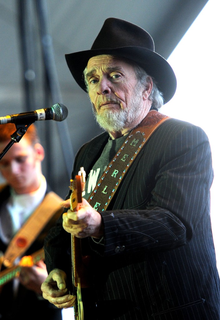 Musician Merle Haggard performs during day 1 of Stagecoach: California's Country Music Festival 2010 held at The Empire Polo Club on April 24, 2010, in Indio. (Credit: Frazer Harrison/Getty Images)