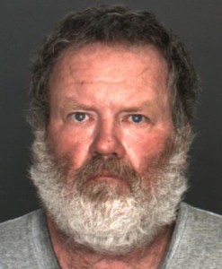 Registered sex offender Jody Haralson is seen in a booking photo provided by the San Bernardino County Sheriff's Department on April 8, 2016. 