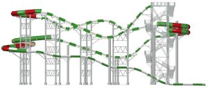 An illustration posted by Schlitterbahn Waterpark Galveston Island shows its planned "Massiv" ride.