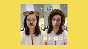 Snapchat added a new Bob Marley lens for 4/20 that has sparked outrage online. (Credit: SnapChat/CNNMoney)