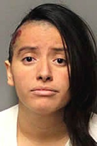 Susan Chavez is seen in a booking photo released by the Riverside County Sheriff's Department.