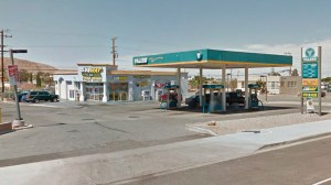 The Valero gas station where a 4-year-old girl was left behind is seen in this image from Google Maps. 