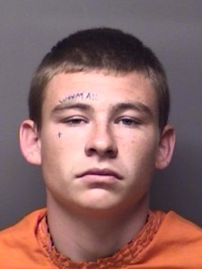 George Coty Wayman, 18, is seen in a booking photo. (Credit: Clay County Sheriff's Office)