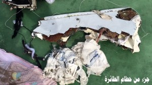 Newly released images show EgyptAir Flight 804 wreckage and some of the passengers belongings that have been recovered from the Mediterranean sea. (Credit: Egyptian Armed Forces)