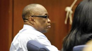 Lonnie Franklin Jr., 63, appears in court during his trial for the Grim Sleeper killings. (Credit: Al Seib / Los Angeles Times)