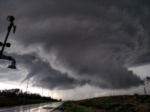 Brad Guay, a meteorologist, took amazing photos in Kansas of the multiple tornadoes. (Credit: Brad Guay)