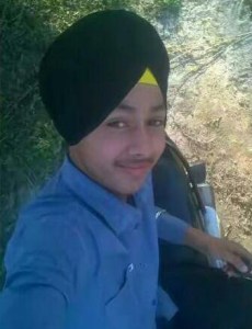 Ramandeep Singh, 15, accidentally shot himself while trying to take a selfie with his father's gun. (Credit: Pathankot City Police)