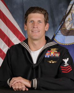 Special Warfare Operator 1st Class Charles Keating IV, 31, of San Diego, is seen in an official photo released by the U.S. Navy.