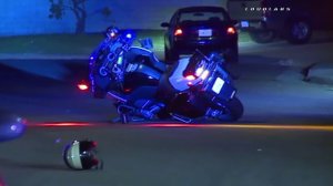 Two deputies were shot by a driver who failed to stop at a DUI checkpoint in Bellflower on June 23, 2016. (Credit: Loudlabs)