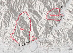 The San Gabriel Complex fires' perimeters are shown in a map released by incident command on June 22, 2016.