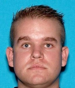 Jared Bischoff is seen in a 2014 photo provided by the Riverside Police Department.
