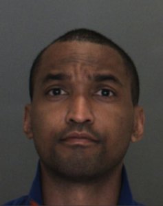 Aristarchus Verrett is shown in a booking photo released by the San Bernardino County DA's office.