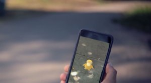 The "Pokemon Go" app is seen in a file photo. 