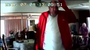 Surveillance video captured images of three robbers who tricked an elderly Rowland Heights woman into letting them into her home. (Credit: Carl Giardina)
