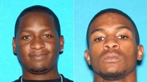Travon Lamar Williams, left, and Samathy Mahan, right, are seen in a photos released by the San Bernardino Police Department on July 9, 2016. 