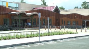 The New Sandy Hook Elementary School is set to open to the media on July 29, 2016. (Credit: WTIC)